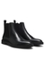 Chelsea boots in nappa leather with signature-stripe detail