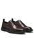 Nappa-leather Derby shoes with brogue details
