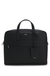 Monogram document case with foil-embossed logo