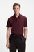 BECKHAM x BOSS polo shirt in cotton and silk