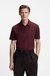 BECKHAM x BOSS polo shirt in cotton and silk