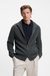 BECKHAM x BOSS zip-up cardigan in wool and cashmere