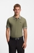 Paddy polo shirt in stretch cotton with moisture management