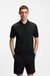 Cotton-blend polo shirt with zip placket