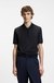Cotton-blend polo shirt with zip placket