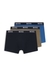 Three-pack of stretch-cotton trunks with logo waistbands