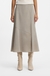 A-line skirt in melange virgin wool