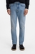 Tapered-fit jeans in blue super-stretch denim