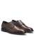 Derby shoes in smooth and textured leather