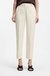 Tapered-fit cropped trousers in stretch cotton