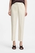 Tapered-fit cropped trousers in stretch cotton