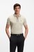 Slim-fit polo shirt in moisture-wicking stretch cotton