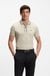 Slim-fit polo shirt in moisture-wicking stretch cotton