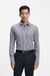 Regular-fit shirt in striped easy-iron cotton