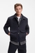 BECKHAM x BOSS zip jacket in wool and cashmere