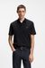 Mercerised-cotton polo shirt with Double B monogram