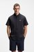 Regular-fit shirt in wrinkle-resistant cotton jersey