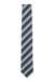 Silk tie with diagonal stripes