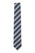 Silk tie with diagonal stripes