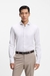 Regular-fit shirt in structured Italian-made cotton