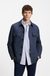 Relaxed-fit overshirt in stretch-cotton twill