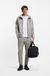 Stretch-cotton tracksuit set with contrast inserts
