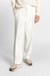 Relaxed-fit trousers in mercerised stretch cotton