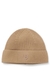Wool-cashmere beanie hat with Double B monogram