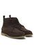 Suede half boots with crepe outsole