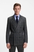 BECKHAM x BOSS slim-fit suit jacket in checked wool