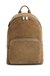 Backpack in monogram-embossed suede
