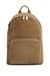 Backpack in monogram-embossed suede