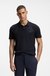 Cotton-blend polo shirt with bodymapping structure
