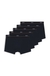 Five-pack of stretch-cotton trunks with logo waistbands