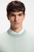 Cotton-blend knit T-shirt