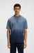 Cotton-jersey T-shirt with degradé effect