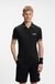 Active slim-fit polo shirt with signature-stripe details
