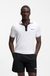Active slim-fit polo shirt with moisture management