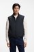 Slim-fit gilet in water-repellent performance-stretch fabric