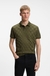 Porsche x BOSS polo shirt in jacquard-patterned cotton