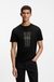 Porsche x BOSS T-shirt in mercerized cotton with reflective graphic print
