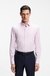 Regular-fit shirt in easy-iron stretch-cotton dobby