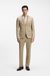 Three-piece slim-fit suit in virgin-wool serge