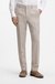 Slim-fit trousers in a linen blend