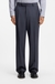 Tapered-fit trousers in micro-patterned virgin wool