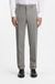 Slim-fit trousers in micro-patterned stretch wool