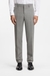 Slim-fit trousers in micro-patterned stretch wool