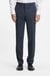 Slim-fit trousers in micro-patterned stretch wool