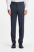 Slim-fit trousers in micro-patterned stretch wool