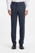 Slim-fit trousers in micro-patterned stretch wool